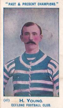 1905 Wills's Past & Present Champions #40 Henry Young Front